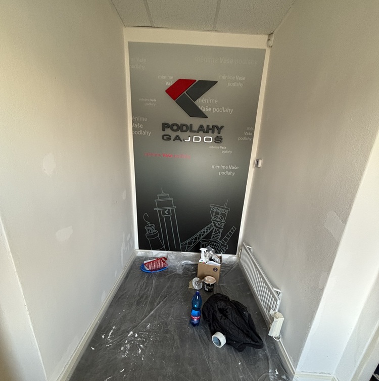 Právě u nás probíhá malování!