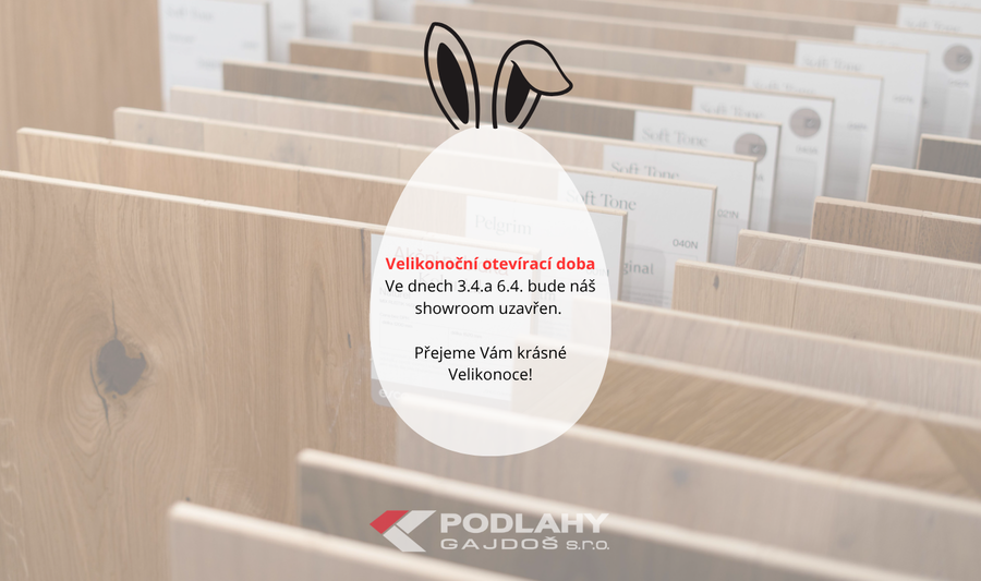 VELIKONOČNÍ OTEVÍRACÍ DOBA