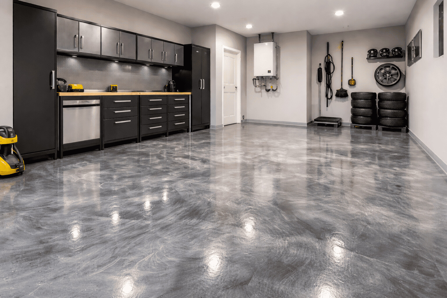 Epoxidová podlaha v garáži