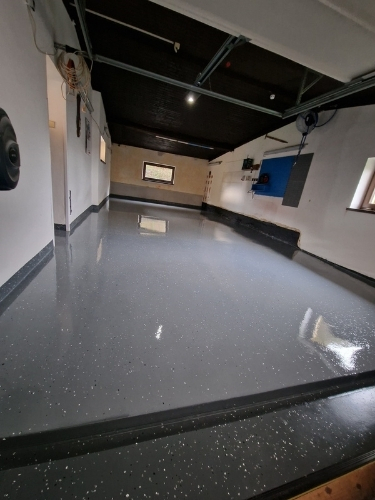 Epoxidová podlaha v garáži