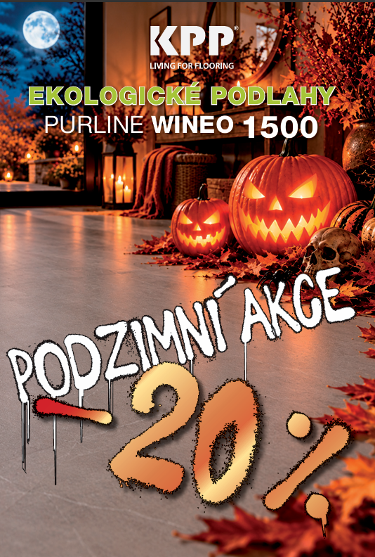 PODZIMNÍ AKCE NA EKOLOGICKÉ PODLAHY!